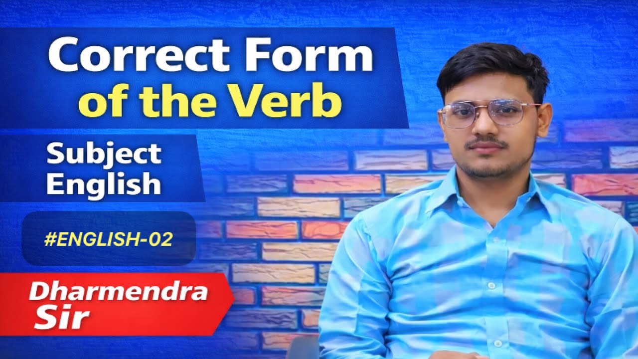 Correct form of the verb-6