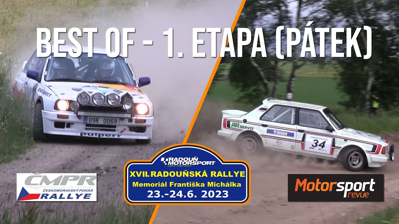 Radouňská rallye 2023 - Best of 1. ETAPA