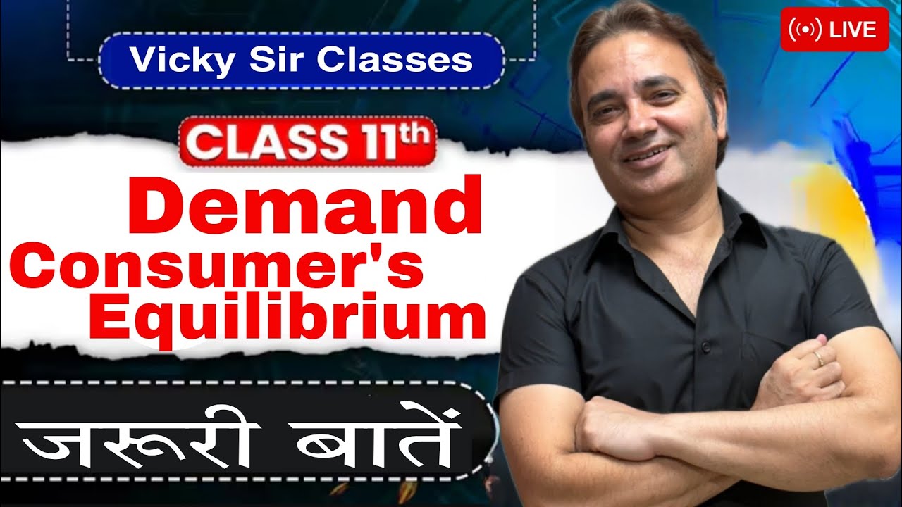 Demand and Consumers equilibrium