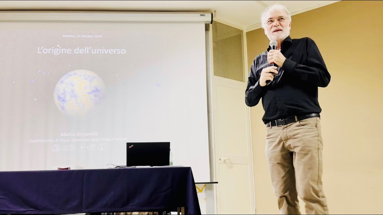 L'origine dell'universo - Il prof. Marco Bersanelli al Liceo Scientifico Dante Alighieri di Matera