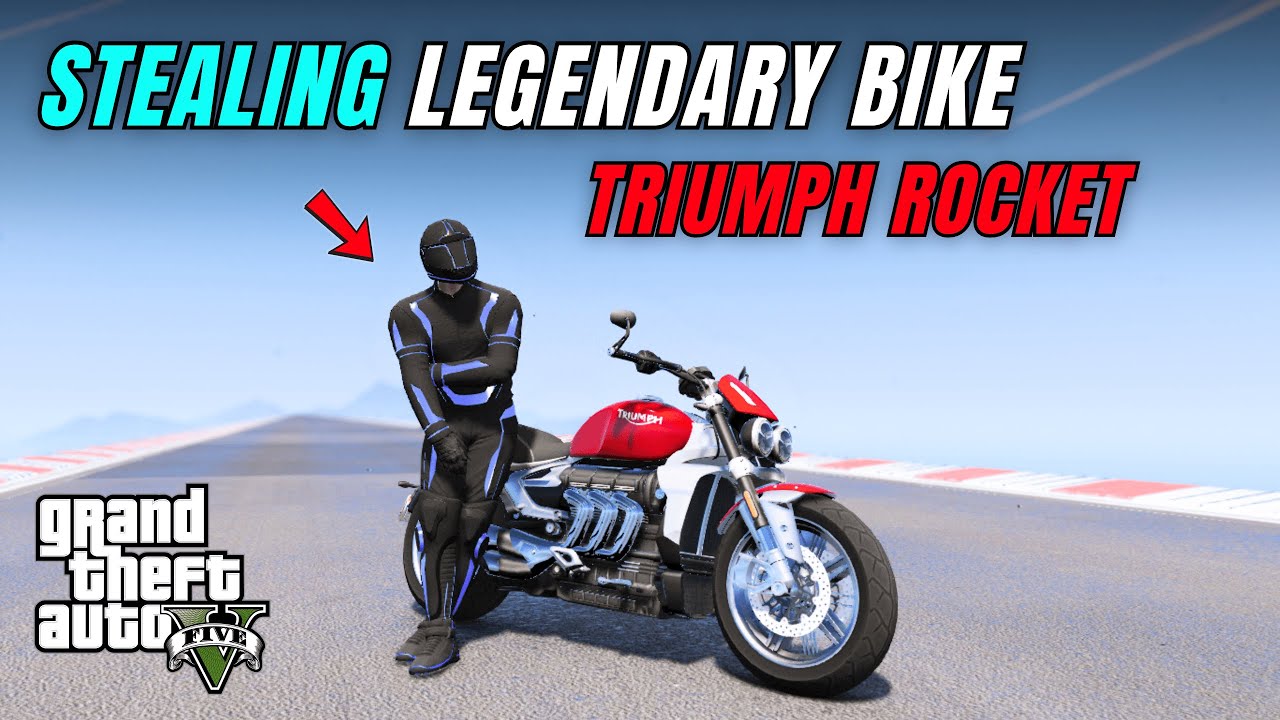 Stealing the POWERFUL Bike TRIUMPH ROCKET 3🏍️ | GTA 5 Telugu | Tycoob Playz