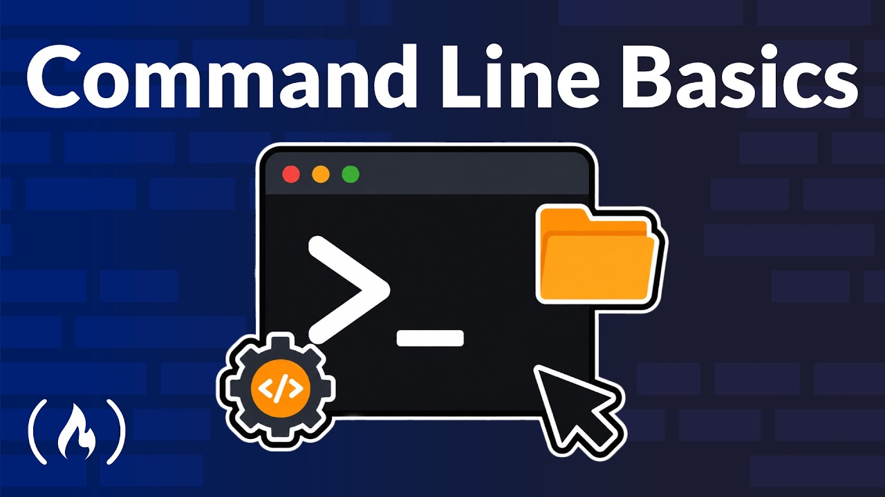 Command Line Basics for Beginners - Full Course