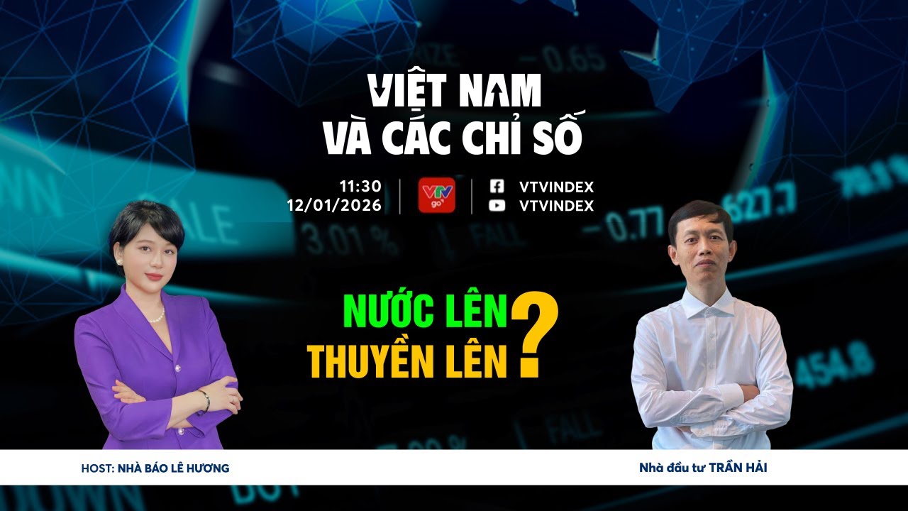 VIỆT NAM VÀ CÁC CHỈ SỐ 12/01/2026: NƯỚC LÊN, THUYỀN LÊN? | VTVIndex