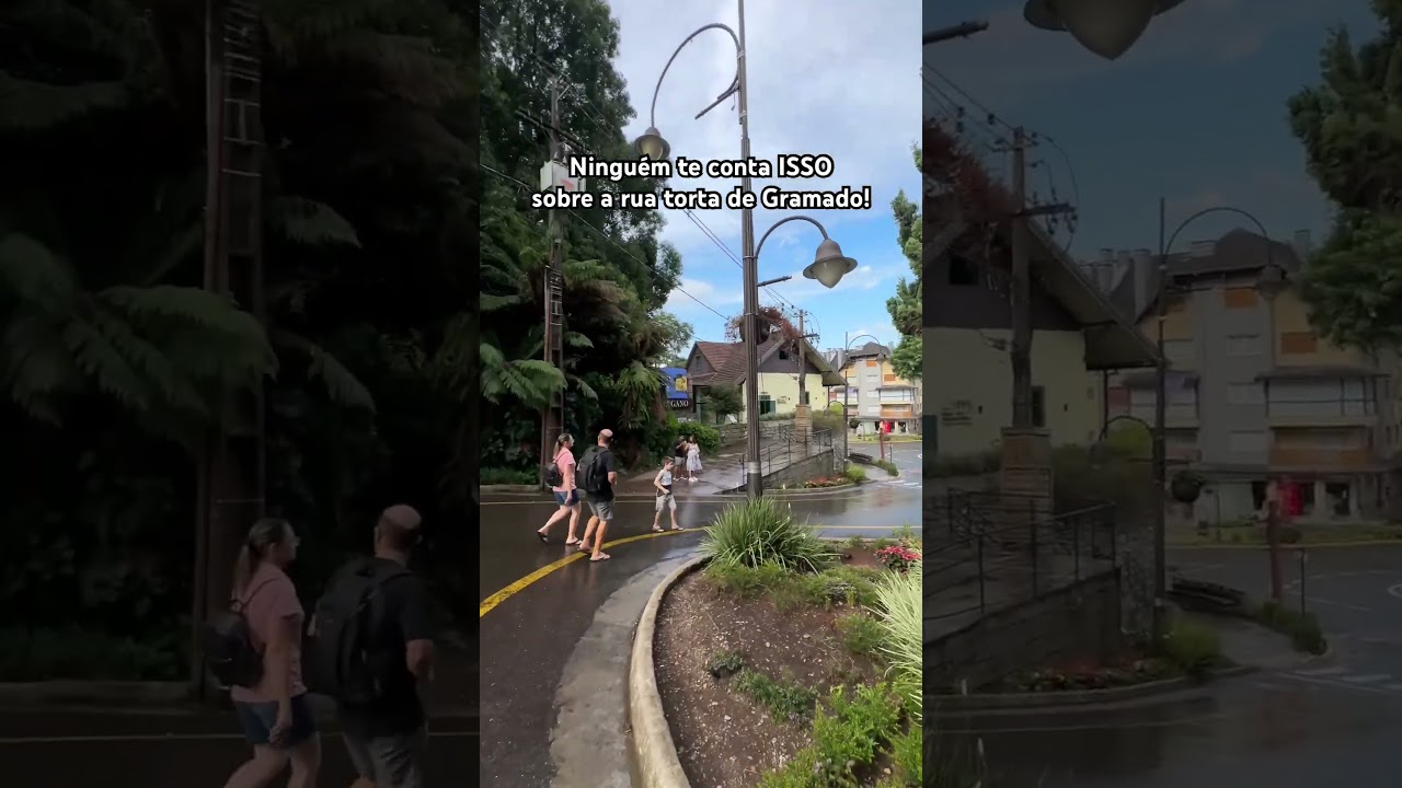 A VERDADE sobre a Rua Torta de Gramado! Voc&ecirc; sabia disso? #ruatortagramado #fly #shortsvideo