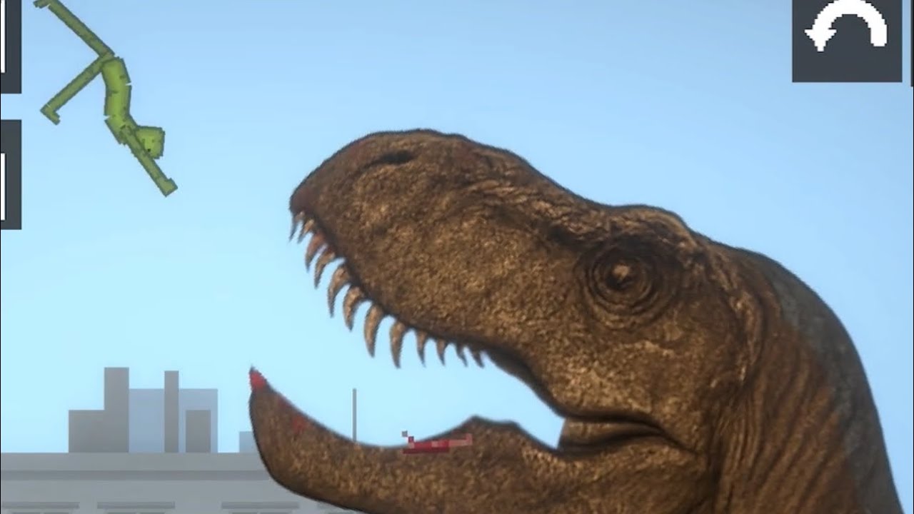 Tyrannosaurus Rex Mod Melon Sandbox playground