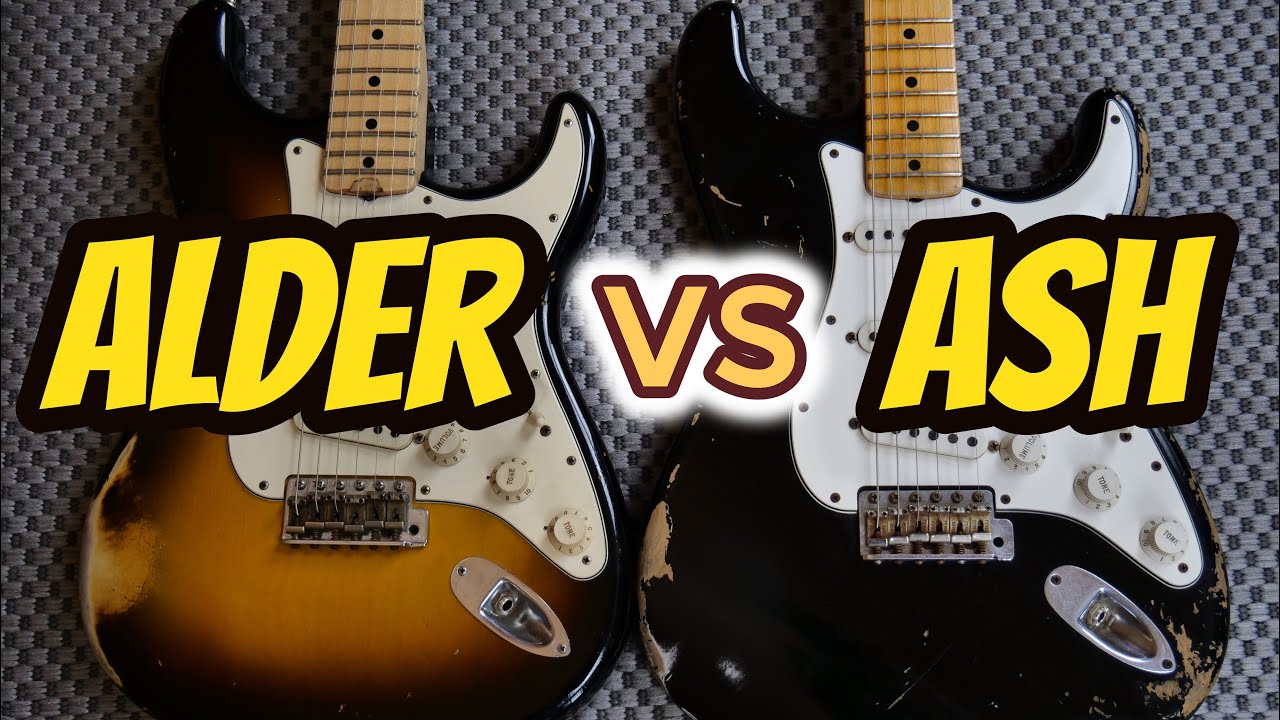 Comparison: Alder vs Ash - Fender Custom Shop ´68 ´69 Stratocaster