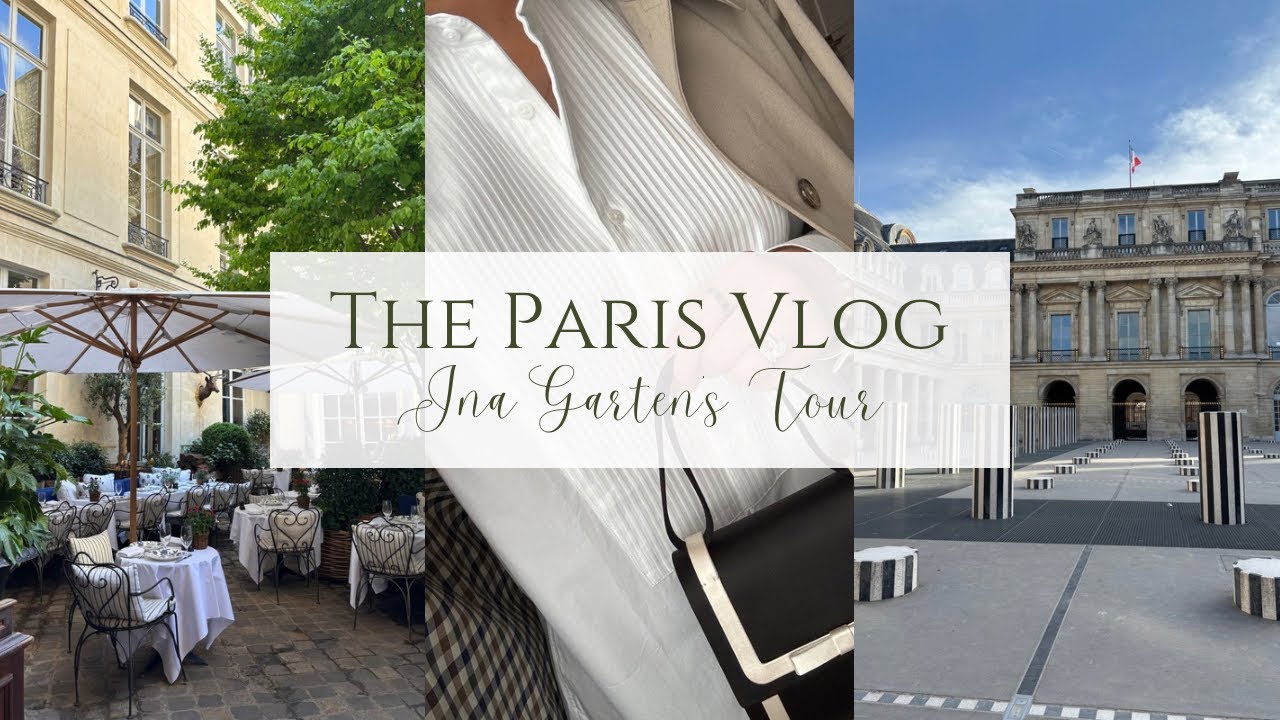 The Paris Vlog | Ina Garten’s Tour de Paris, Ralph Lauren Restaurant & Spring Shopping