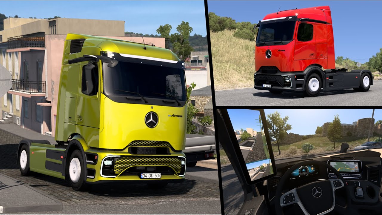 [ETS2 v1.53] Mercedes Benz eActros MP6 v1.1