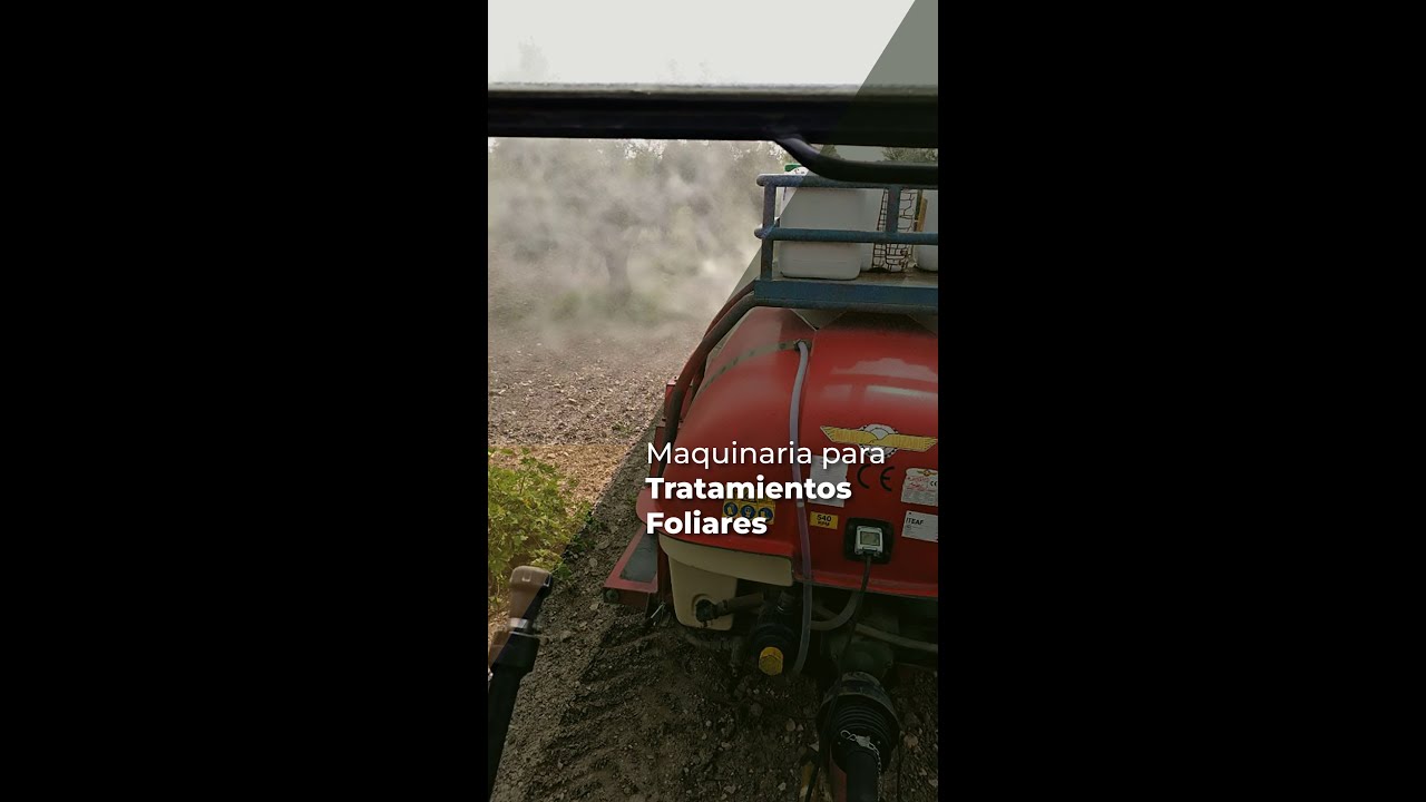 MAQUINARIA PARA TRATAMIENTOS FOLIARES