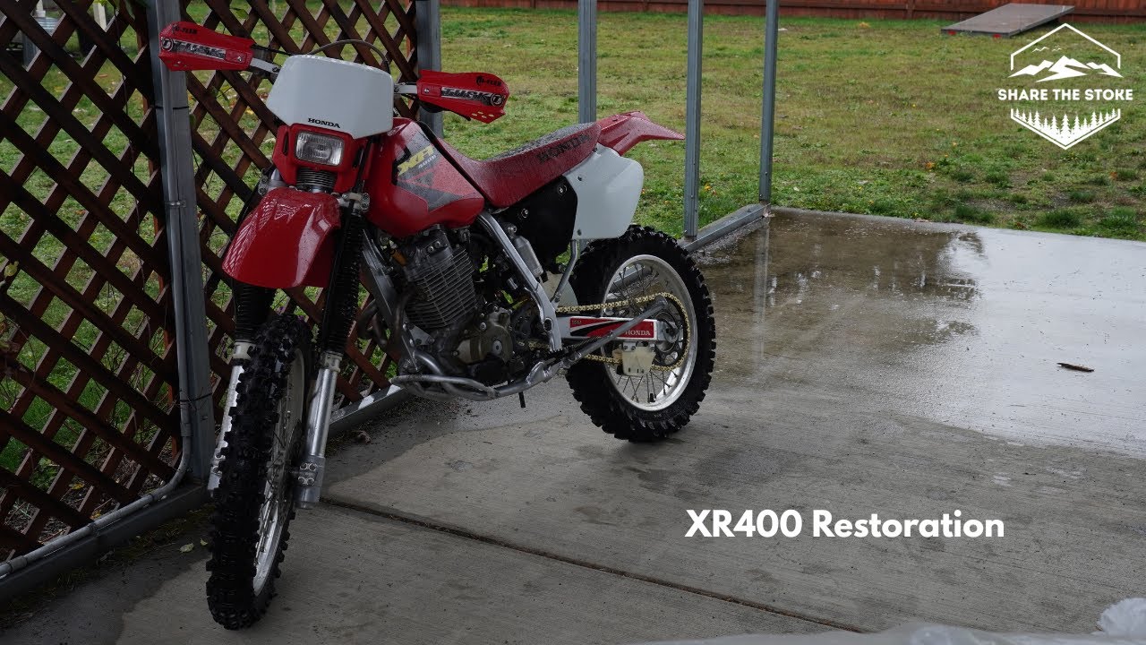 Final Honda XR400 Build - Dirt Bike Restoration