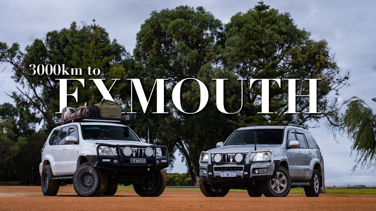 Travelling 3000km in 20 Year-Old 4WDs - Exmouth 2025