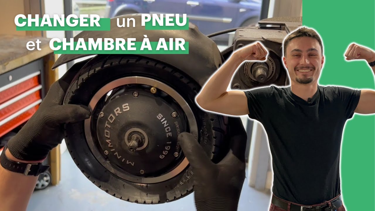 Comment CHANGER le PNEU et la CHAMBRE À AIR sur DUALTRON VICTOR [tuto complet]