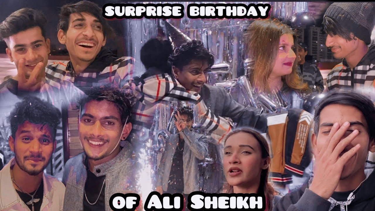 Surprise Birthday Party Of Ali Sheikh | FT, Sara,Zayn,Malaika,Usama,Akhlaas,Humza.