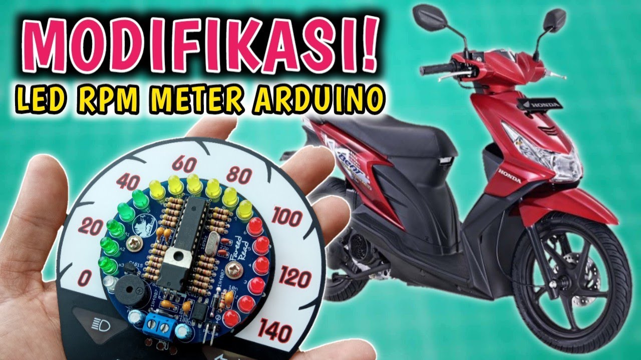 Membuat LED Tachometer Arduino / LED RPM Meter - Fareed Clarity