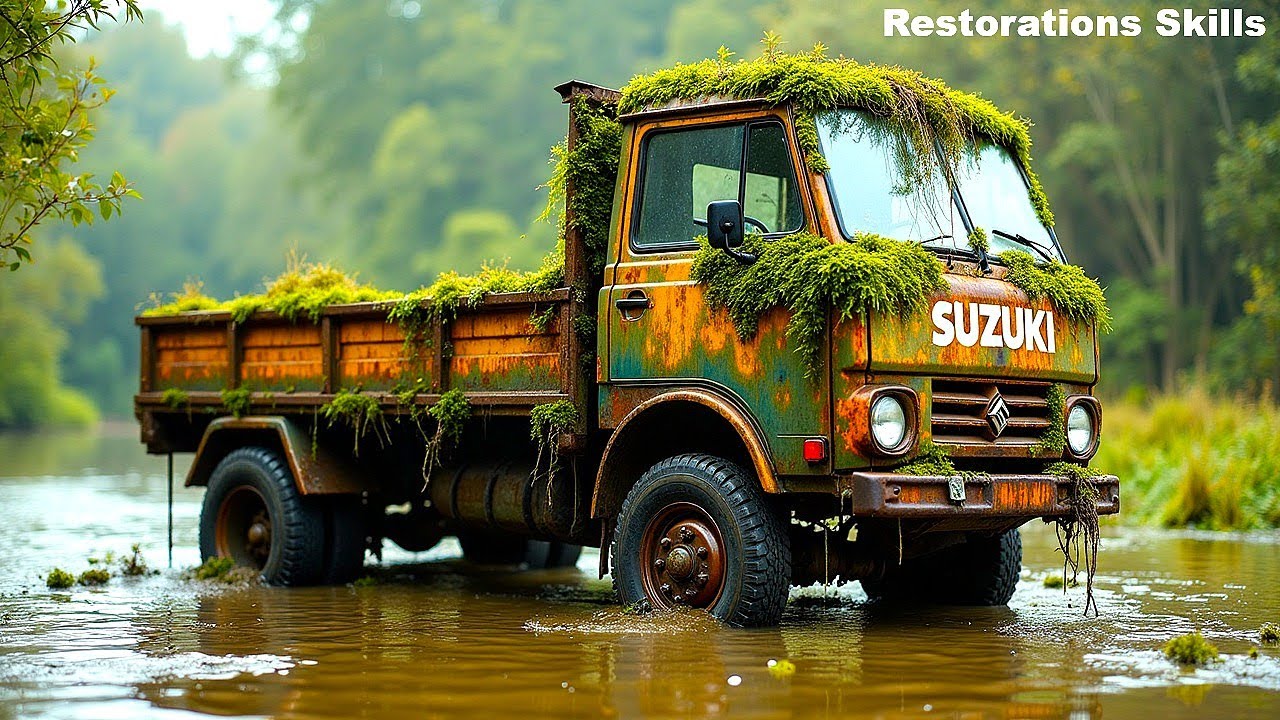 The Resurrection of the Suzuki &ldquo;Zombie&rdquo; Truck &ndash; Abandoned in a Pond for Decades by Accident