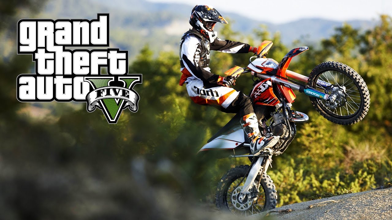 GTA 5 MOD VITA REALE #17 - gara di ENDURO!