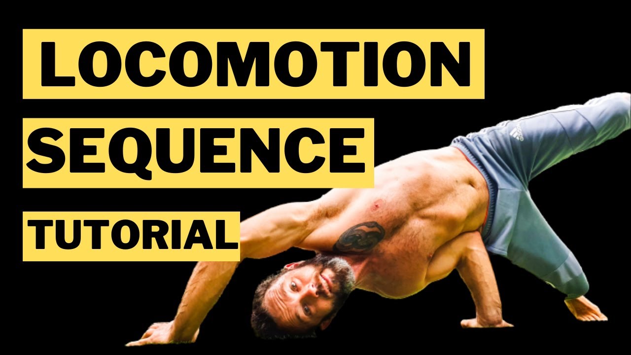 Locomotion Movement Sequence Tutorial: Backsweep + Rotational L-Sit + Coffee Grinder + Low Bridge