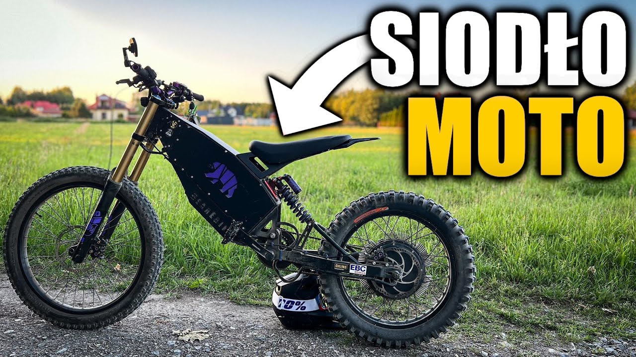 BearEbike Russell + Siodło Motocyklowe = E-BIKE IDEALNY!