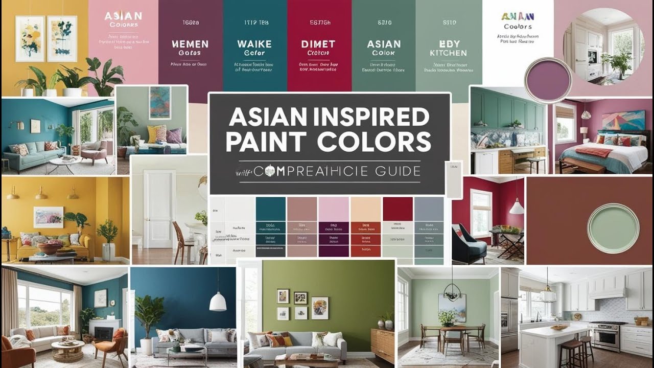 The ultimate guide to Asian paint colors
