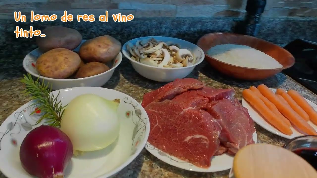 Lomo de res en salsa vino-tinto |FÁCIL, RÁPIDO Y ECONÓMICO