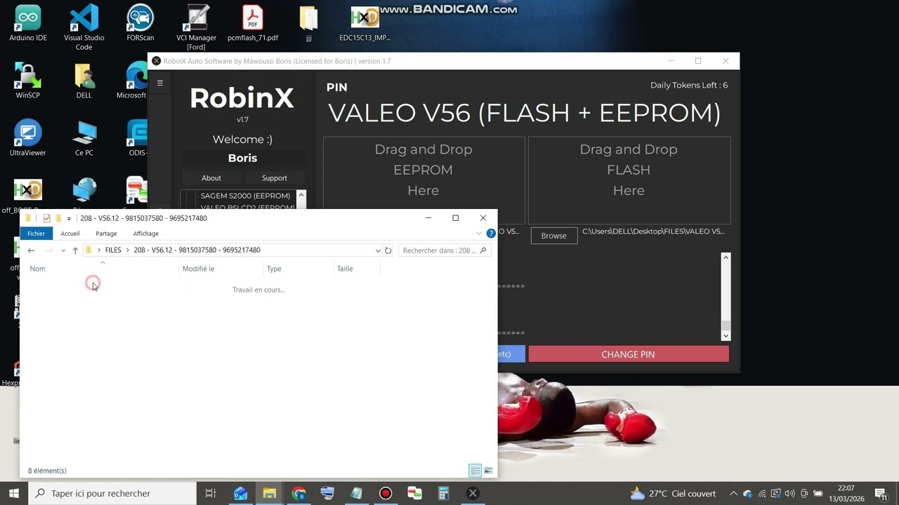 PSA VALEO V56 & VD56 PIN from dump in seconds by RobinX