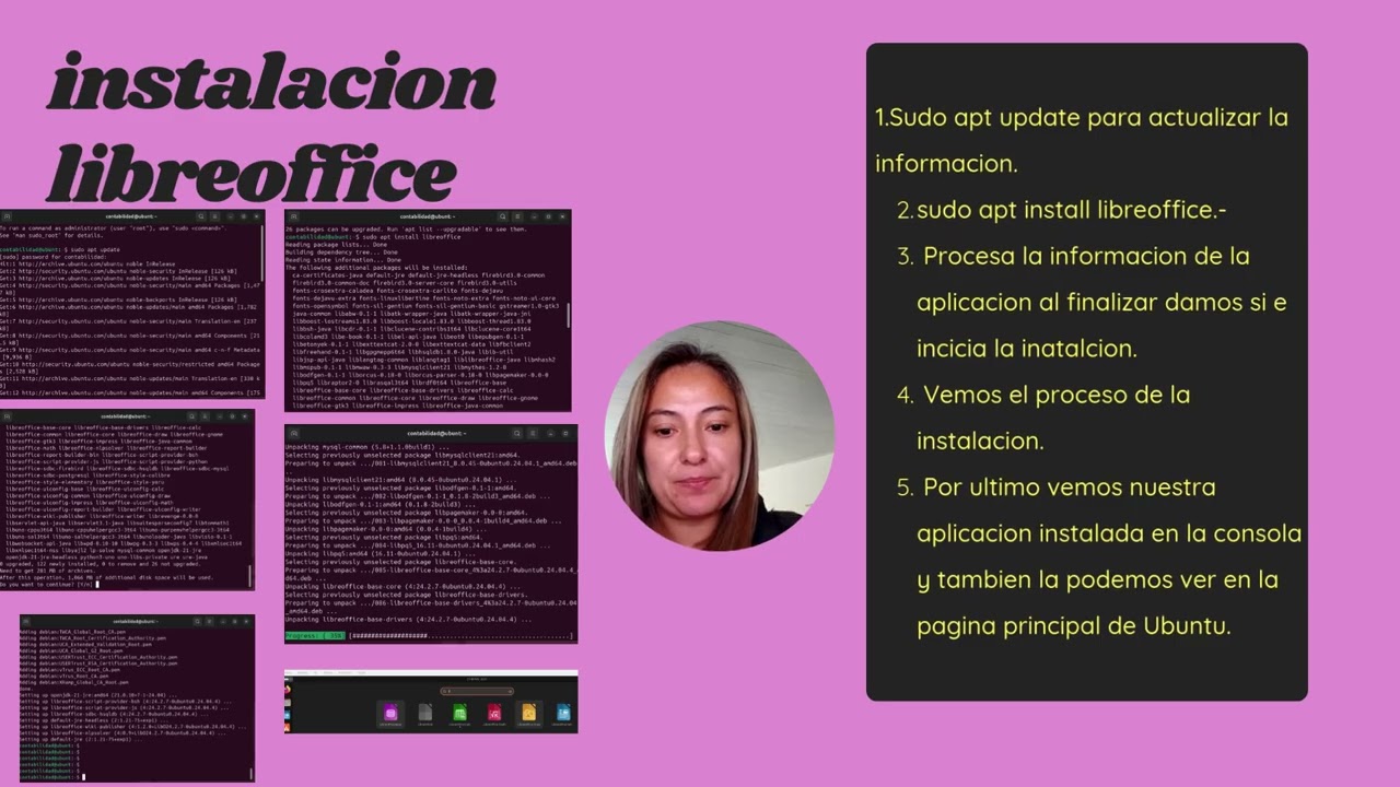 configuraciones por consola