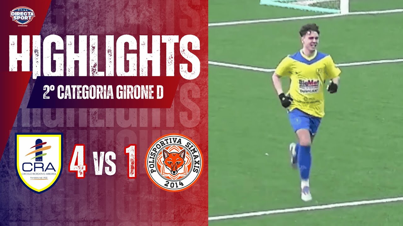 Calcio 2° Categoria Gir. D – CR Arborea-Simaxis 2014 4-1(Highlights)