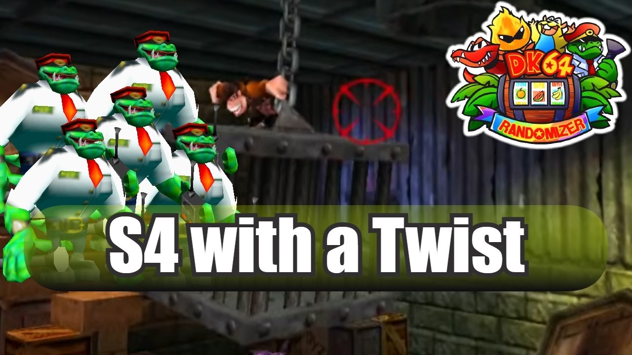 Donkey Kong 64 Randomizer - S4 with a Twist Weekly Race: February 20, 2026