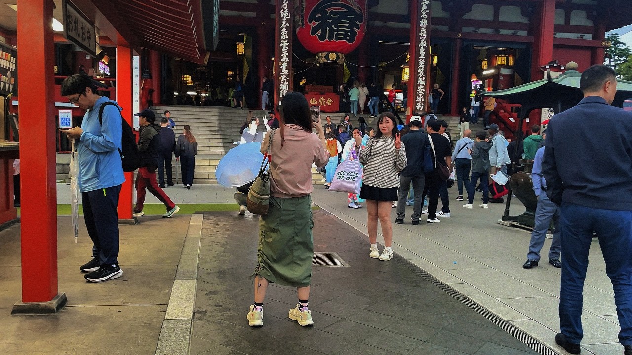 🏯 Walking to Sensoji Temple from Ichiyo Memorial Museum ⛩️ | October 2025 | No Talking