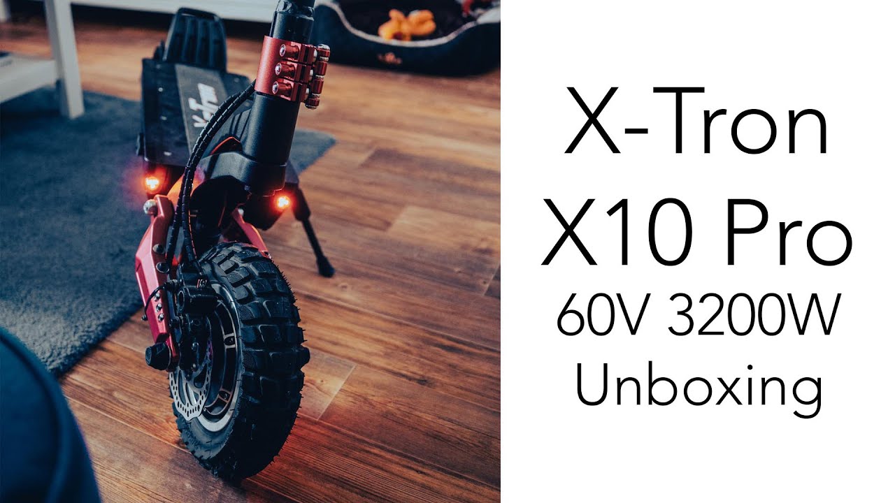 X-Tron X10 Pro 60V 3200W - unboxing ještě lepšího X-Tronu! ☺️