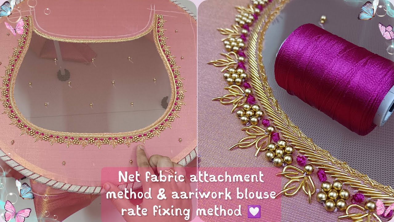 ⁉️😱Net Fabric எப்படி பொருத்துறது + 20–25 நாட்களில் Customize பண்ணிய Blouse Designs & விலை✓[Tamil]