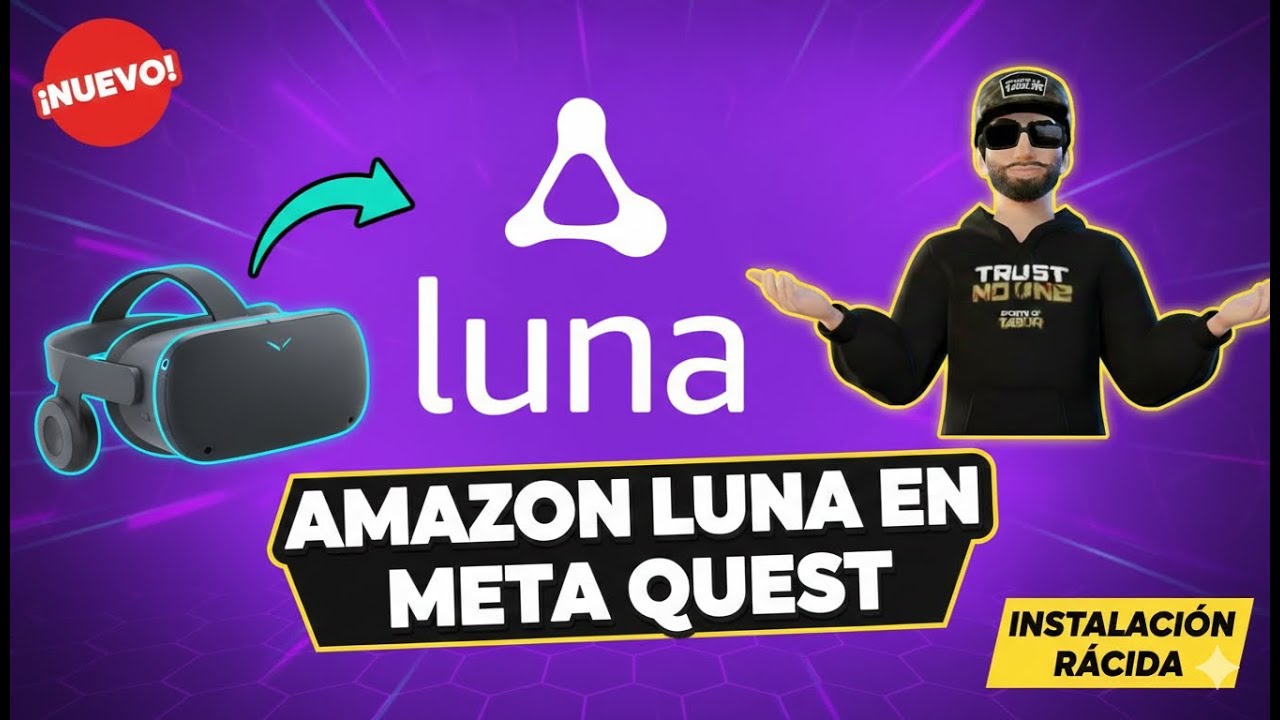 Juega juegos AAA en tus Gafas VR usando Amazon Luna
