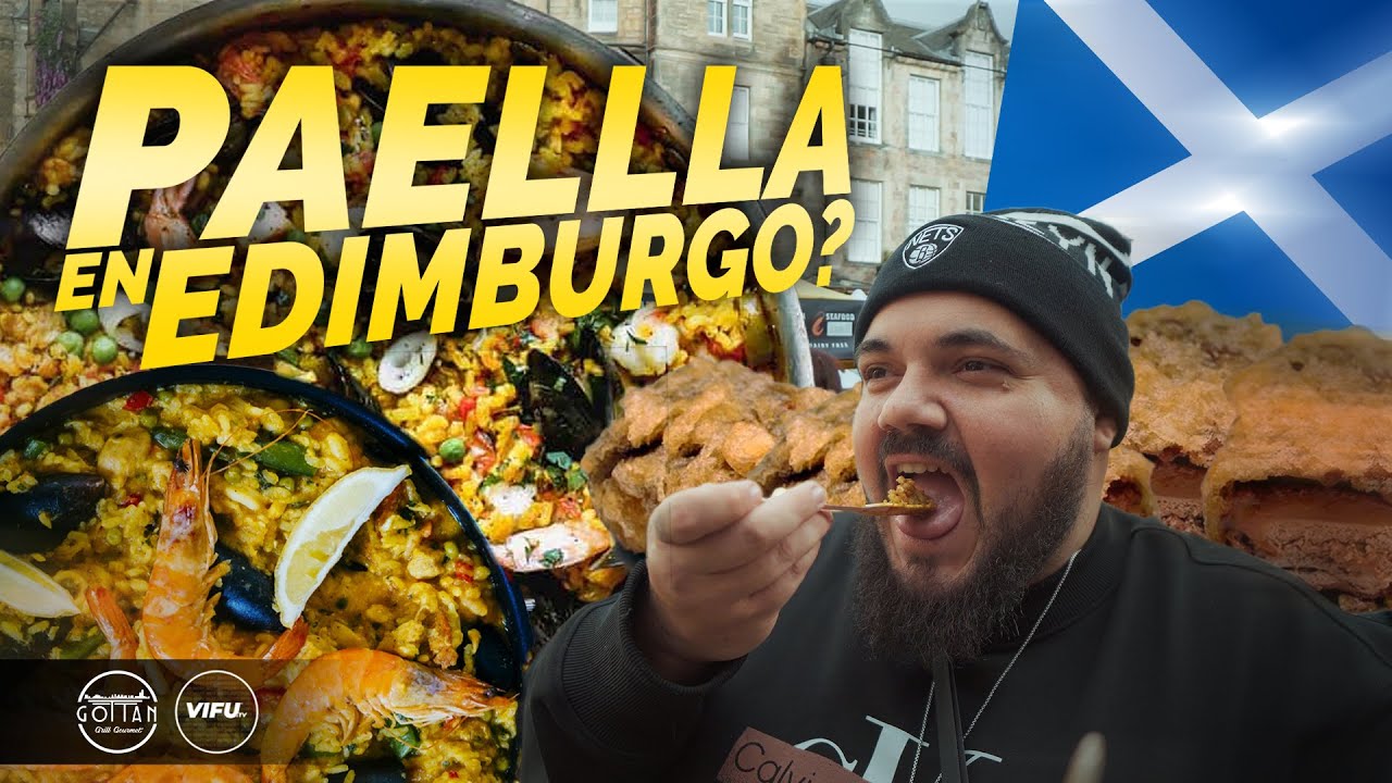 COMIDA CALLEJERA en EDIMBURGO // TASTING STREET FOOD IN SCOTLAND