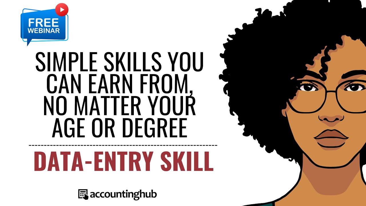 Simple skills you can earn from, no matter your age or degree_Data Entry Skill