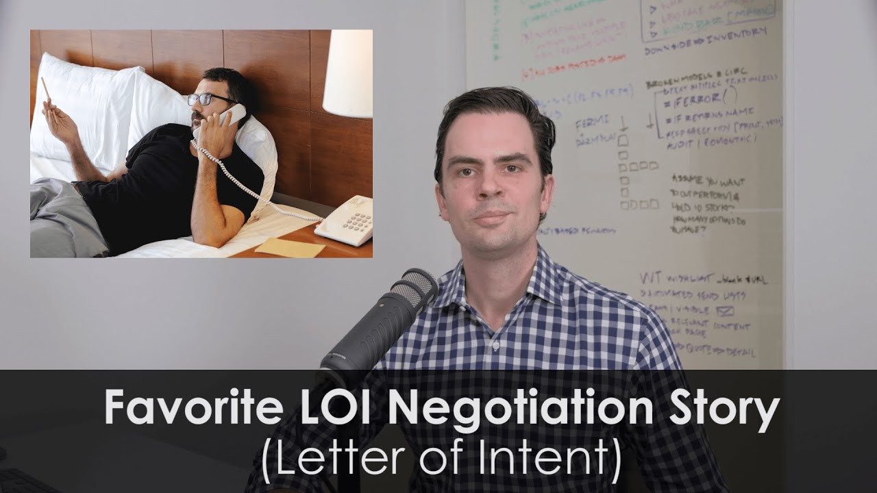Private Equity Letter Of Intent Negotiation | Favorite LOI Negotiation Story