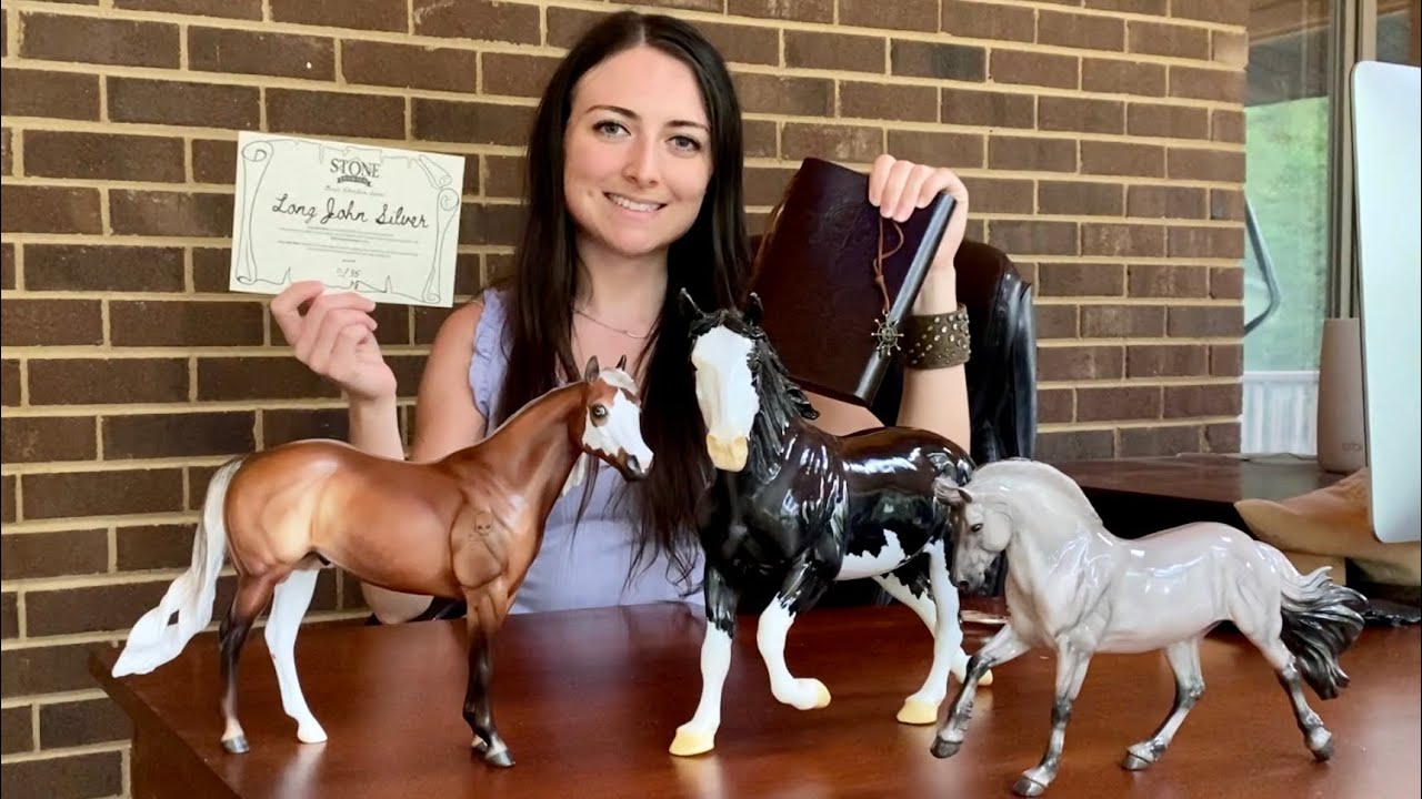 Unboxing Peter Stone Horse Long John Silver, Breyer Horse Birds of a Feather Puffin, Premier Astrid