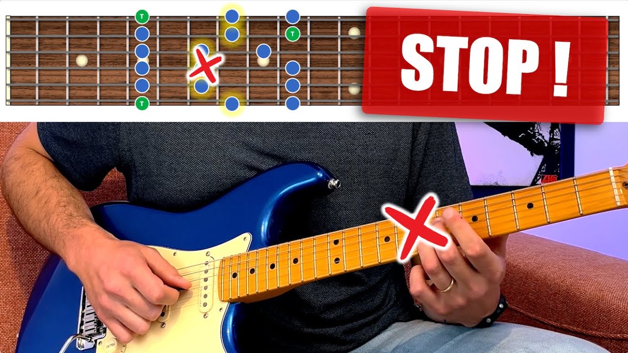 Ce mauvais réflexe gâche vos solos de guitare