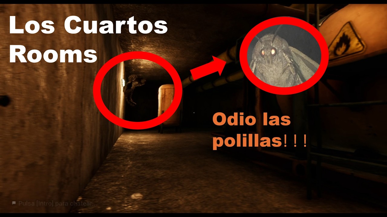 Odio las polillas!!! Cuarto Rooms | Escape The BackRooms 2