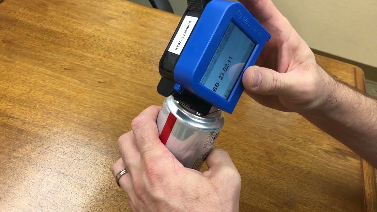 Mini Handheld Printer that Prints on any Surface
