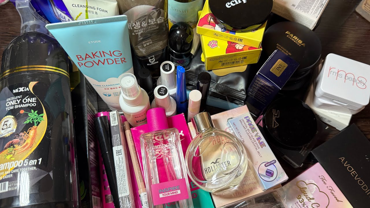 Покупки косметики, тени, румяна, хайлайтеры и много всего 💄