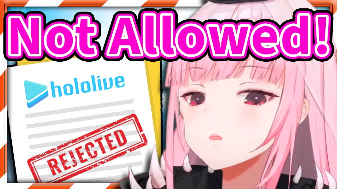 Calli Explains The Things That Would Get You Rejected by Hololive 【Mori Calliope / HololiveEN】