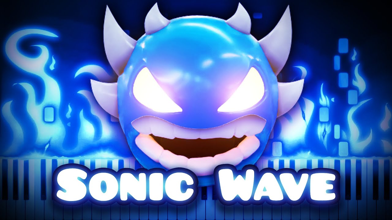 Sonic Wave - Geometry Dash | Piano Tutorial
