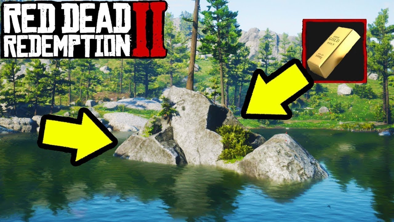 FOUND SECRET GOLD IN RED DEAD REDEMPTION 2 #7 || BB GAMING