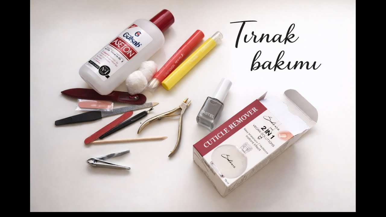 Evde Tırnak Bakım (Manikür) 💅🏼