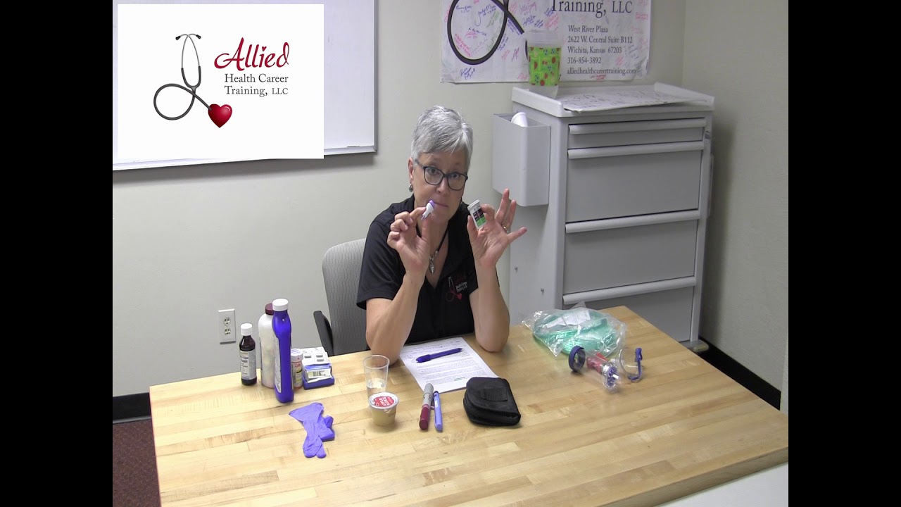 HHA Observing Client Medication
