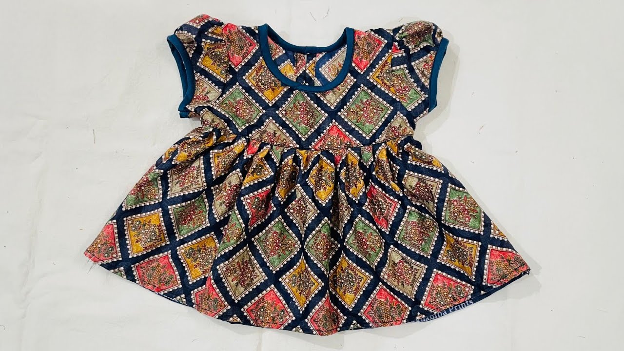 3 to 5 Month के बेबी के लिए फ्राक बनाएं | New Born Baby Frock Cutting and Stitching