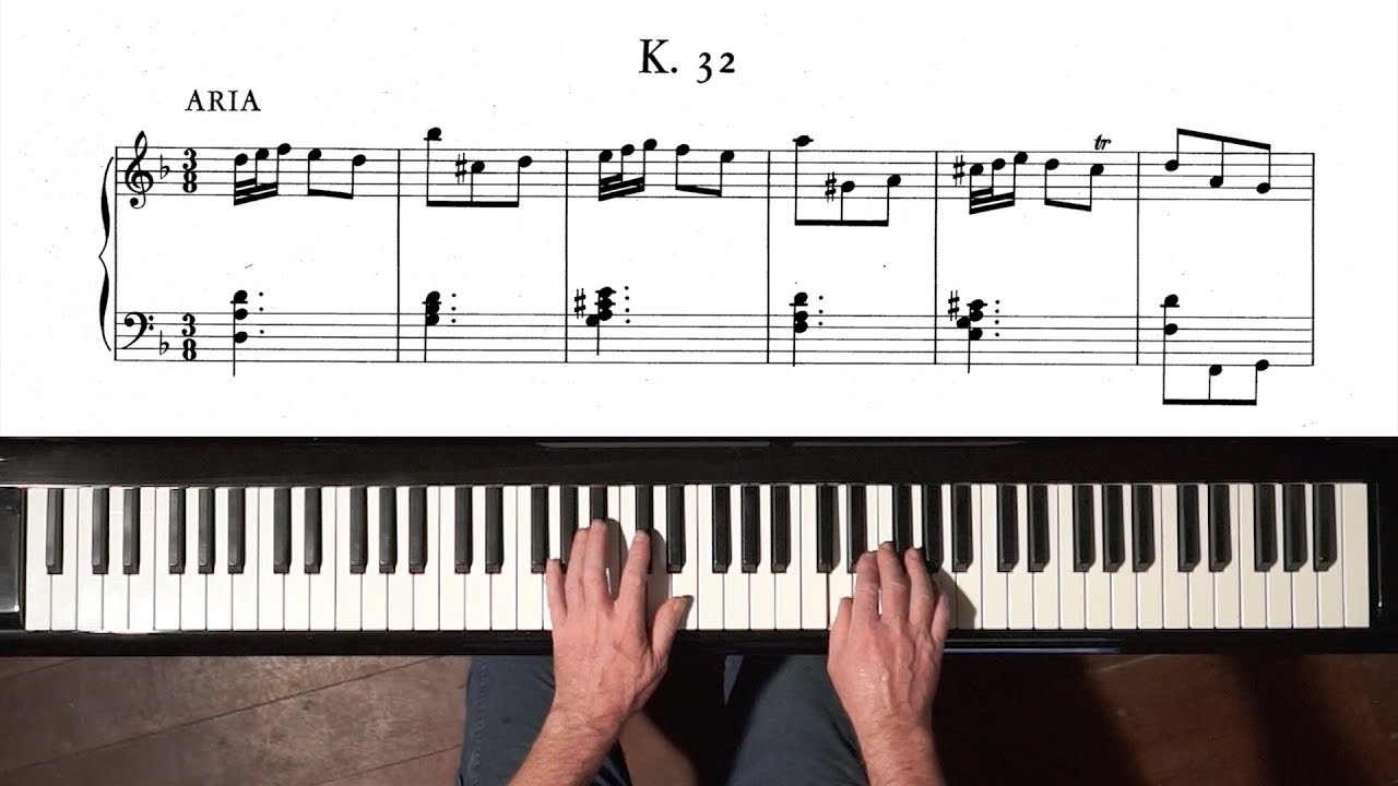 Scarlatti Sonata K.32 - Paul Barton FEURICH piano