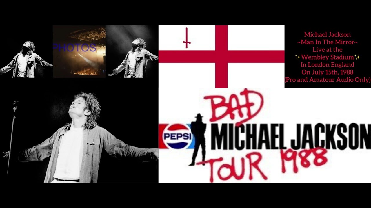 Michael Jackson ~Man In The Mirror~ Live at London July 15th, 1988 (Pro and Amateur Audio Only)