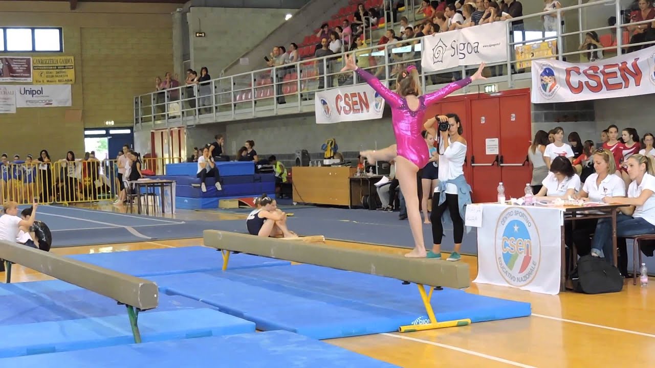 Nazionale CSEN CUP INDIVIDUALE A0IEVE Dori Chiara alla trave
