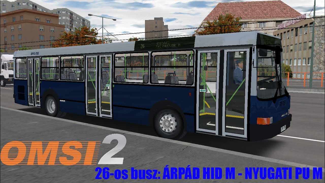 OMSI 2 l MARGITSZIGETI 26-os busz l BPO-785 l IKARUS 415